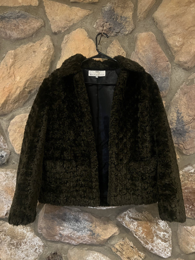 Pre-owned Balenciaga Vintage  Fur Coat In Brown