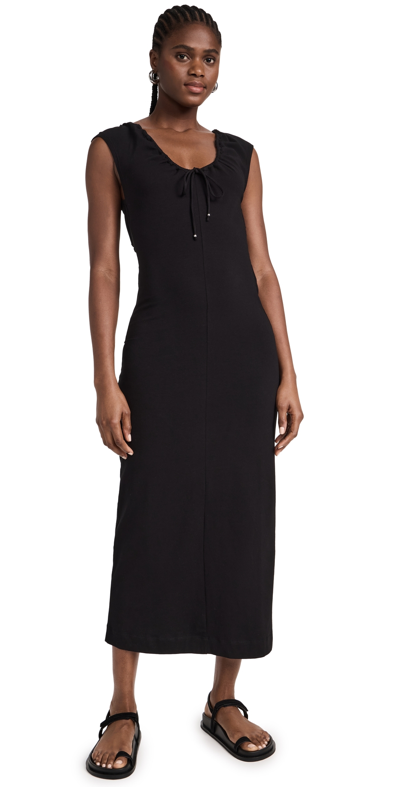 Proenza Schouler White Label Women's Nina Jersey Sleeveless Maxi Dress In Black