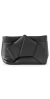 ACNE STUDIOS CROSSBODY KNOT BAG BLACK