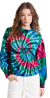 CHUFY SKY KNITTED SWEATER FRACTAL GREEN