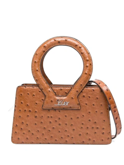 Luar Bags In Tan Ostrich