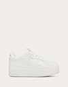 Valentino Garavani Freedots Xl Leather Platform Sneakers In White