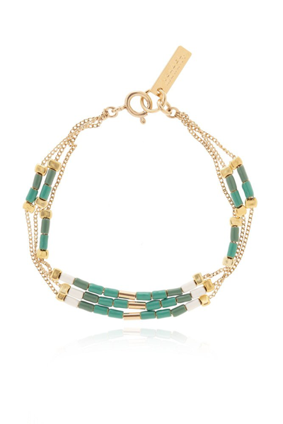 Isabel Marant Embellished Bracelet In Gold