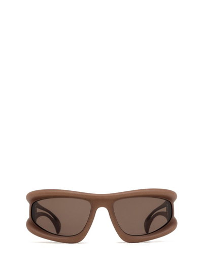 Mykita Marfa Square Frame Sunglasses In Brown