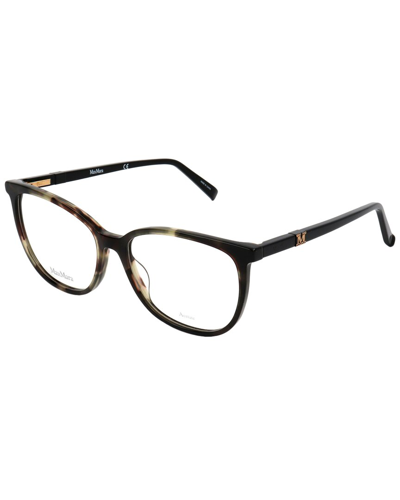 Max Mara Women's Mm 1412 53mm Optical Frames In Brown