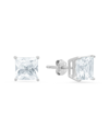 Max + Stone Maxcolor 14k 3.70 Ct. Tw. White Topaz Studs