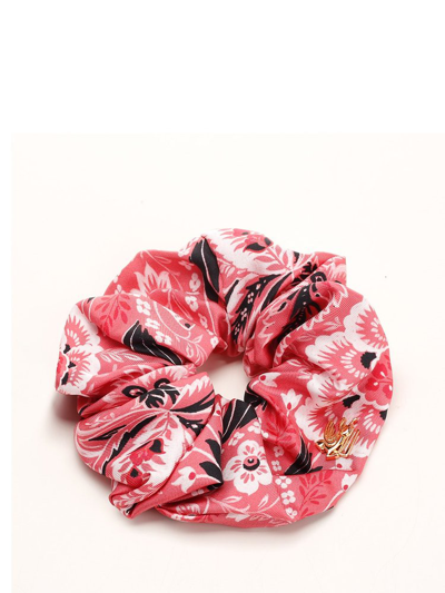 Etro Pegaso Plaque Floral Printed Hair Band In Multi