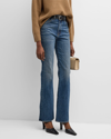 Nili Lotan Women's Joan Straight-leg Jeans In Ocean Wash