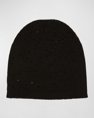 Max Mara Pagina Cashmere Beanie In Black