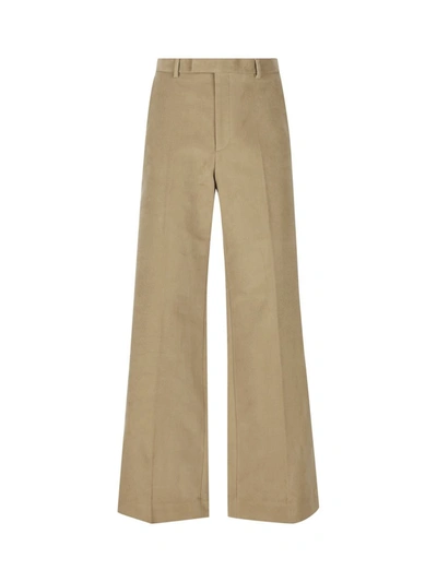 Gucci Wide Leg Trousers In Lovat