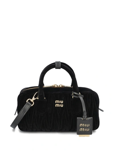 Miu Miu Handbags In Black