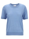 P.a.r.o.s.h P.a.r.o..h. Short Sleeve Sweater In Blue