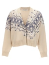 PHILOSOPHY DI LORENZO SERAFINI PHILOSOPHY DI LORENZO SERAFINI FLORAL PRINT CARDIGAN