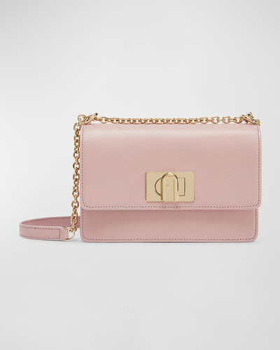 Furla 1927 Mini Leather Crossbody Bag In Alba