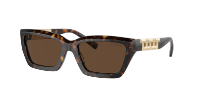 Tiffany & Co . Woman Sunglasses Tf4213 In Light Brown
