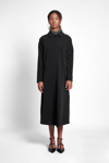 Stutterheim Hornstull Matte Long Raincoat In Black