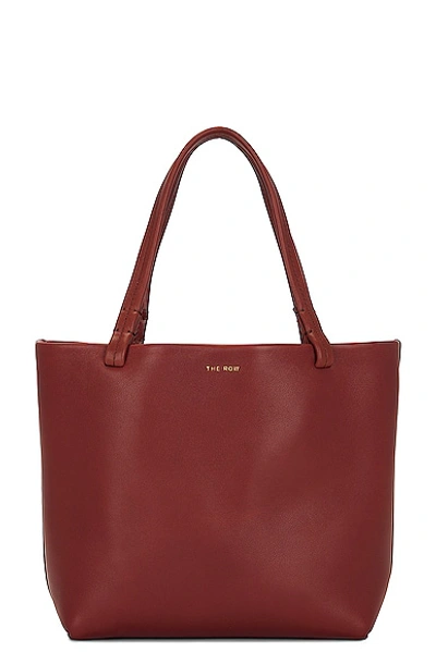 The Row Small Park Tote Bag In Cognac Shg