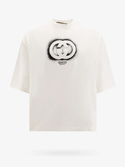 Gucci Cotton Jersey T-shirt In White