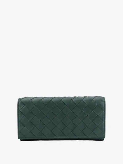 Bottega Veneta Wallet In Green