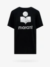 Isabel Marant Étoile Zewel Logo Linen T-shirt In Black