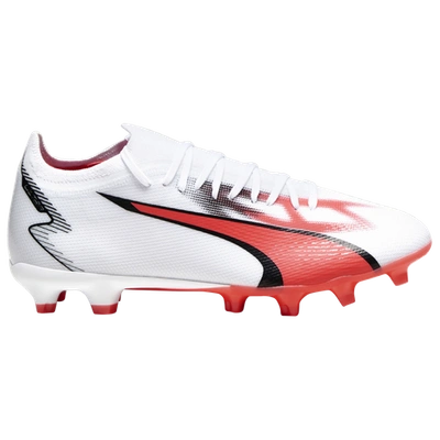 Puma Mens  Ultra Match Fg/ag In Fire Orchid/white/black