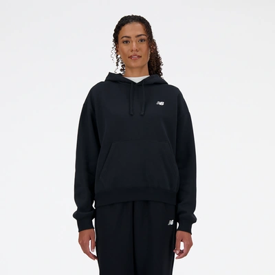 New Balance Women's Sport Essentials Fleece Hoodie In Black