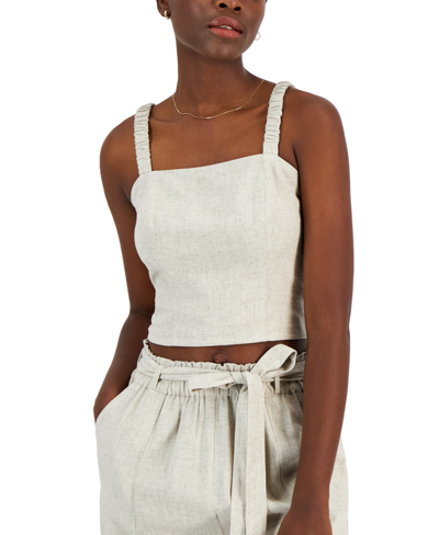 And Now This Women's Linen-blend Tank, Created For Macy's