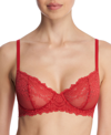 NATORI WOMEN'S HEAVENLY LACE CONVERTIBLE BALCONETTE UNDERWIRE BRA 724314