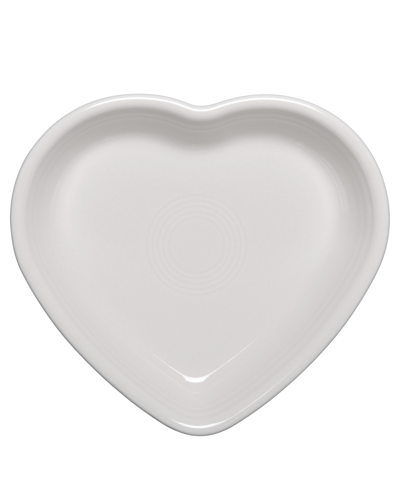 Fiesta Medium Heart-shaped Bowl 19 oz In White