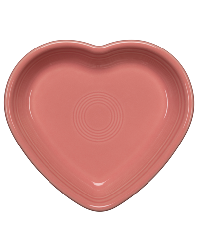 Fiesta Medium Heart-shaped Bowl 19 oz In Peony