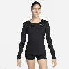 Nike Women's  Pro Long-sleeve Top In Black
