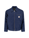 Carhartt Og Detroit Rigid Jacket In Blue