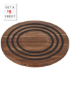 Le Creuset Magnetic Wooden Acacia Trivet With Silicone Rings With $5 Credit