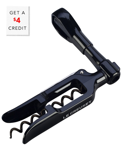 Le Creuset Original Pocket Model With $4 Credit In Black
