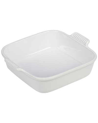 Le Creuset New Heritage Square Dish In White