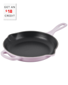 LE CREUSET LE CREUSET SHALLOT 9 SIGNATURE IRON HANDLE SKILLET WITH $18 CREDIT