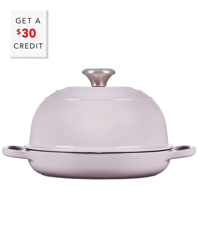 Le Creuset Shallot Signature Bread Oven With $30 Credit In Pink