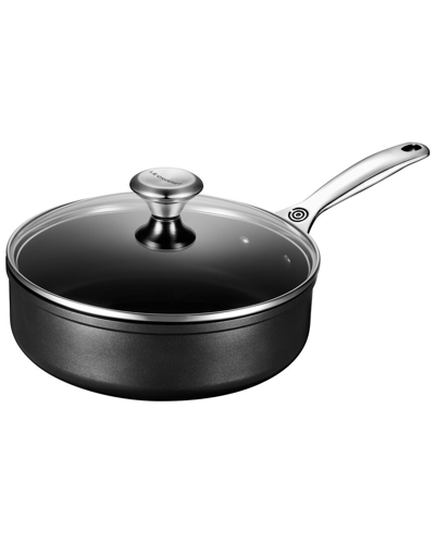 Le Creuset Toughened Nonstick Pro Saute Pan In Black