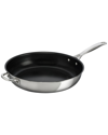 Le Creuset 12.5-inch Stainless Steel Nonstick Deep Fry Pan
