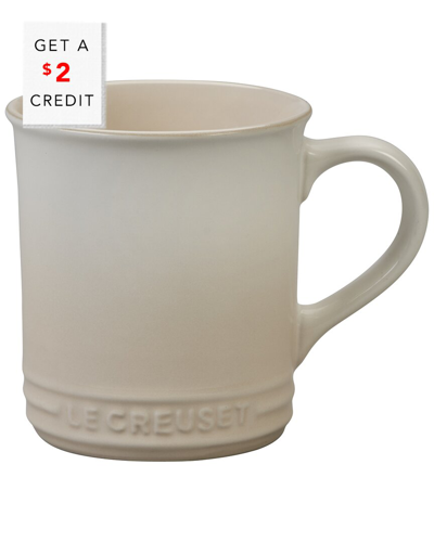 Le Creuset 14oz Mug With $2 Credit In Neutral