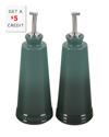 Le Creuset Artichaut Signature Oil & Vinegar Set With $5 Credit