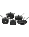 Le Creuset 10-piece Toughened Nonstick Pro Cookware Set