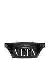Valentino Garavani Banana Bag In Printed Logo In Black