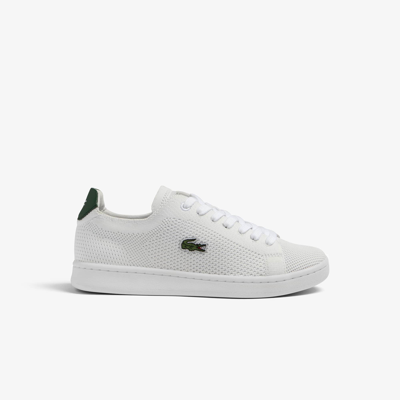 Lacoste Women's Carnaby Piquã© Heel-pop Sneakers - 7.5 In White