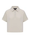Apc Roxy Short-sleeved Blouse In Grey