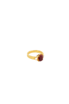 LORA ISTANBUL RUBY GOLD RING