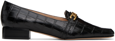Tom Ford Whitney Crocodile-embossed Leather Loafers In 1n001 Black
