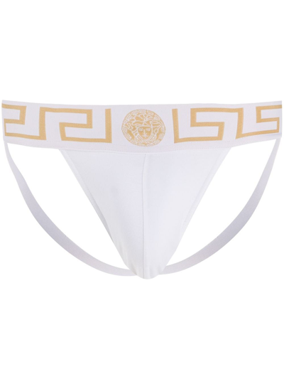 Versace Slip In White