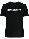 Burberry Logo T-shirt In Cotton In Black