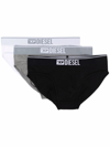 Diesel Three-pack Briefs Set In Multi